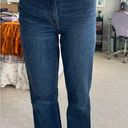 Abercrombie & Fitch Abercrombie 90s Straight Ultra High-Rise Curve Love Dark Wash Jeans Photo 0