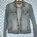 Hudson Jeans Hudson Women’s Jean Jacket Size XS Denim Medium Wash Button Up Biker Trucker Photo 4