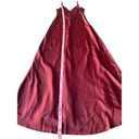 Modcloth  Burgundy Embrace Elegance Satin Maxi Dress Photo 10