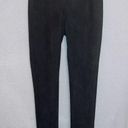 Andrew Marc  Black Faux Suede Pull On Elastic Waist Business Casual Pants Photo 0