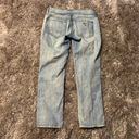 Guess  Light Wash Capri Distressed Jeans Photo 5