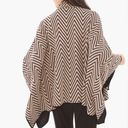 Chico's  Travelers Collection Chevron Jacquard Cape Photo 10