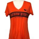 Rivalry Threads NWOT Oregon State Beavers Orange Black V-Neck Tee Photo 0