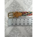 Vintage Statement Belt Womens Capezio M/L Argentina Wove Colorful Braided Retro Photo 10