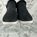 Olukai  Womens Malua Hulu Boots Size 7 Black Suede Shearing Lined Photo 6