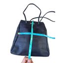 Nine West  Navy handbag note: pics - fair condition (strap wear) Photo 4