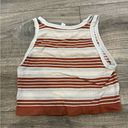 Urban Outfitters Out From Under Brown Blue and Cream Striped Tank Size M/L Photo 1