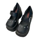 Demonia Shaker-23 Gothic Star Studded Platform Mary Janes Photo 0