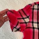 Victoria's Secret Victoria Secret Pink Plaid Pajama Set Top and Shorts Medium EUC Soft Sexy Photo 6