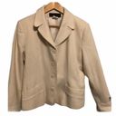 Harvé Benard Harve Bernard Cream Wool Cashmere Blend Coat Photo 2