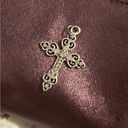 Beautiful Silver tone Cross with Faux Diamond Stones Pendant Photo 2