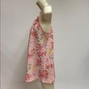 Oscar de la Renta  Floral Pink Label Tank Top Photo 2