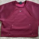 Nike  Pro Cropped Activewear/Sweatshirt SIZE M Photo 2