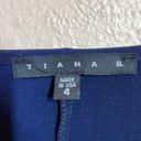 Tiana B  Navy Lace/Sequin Flounce Hem Stretch Jersey Drop Waist A-line Dress Navy Photo 6