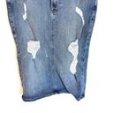 Good American  2/26 Distressed Denim Pencil Skirt Photo 2