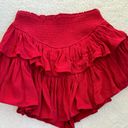 Rock n rags Red  Flowy Skirt Photo 0