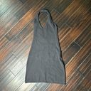 Los Angeles Apparel Heavy ribbed knit halter dress  casual basic coastal Photo 1