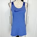 Nike  Pro Cool Training Athletic Workout Racerback Tank Top in Blue Size Large Photo 5