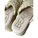 Natural Reflections Beach By Matisse  Woven Raffia Sandals Size 9 Photo 5