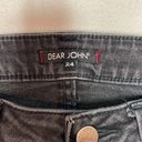 Dear John  Joyrick comfort skinny black wash jeans size 24 Photo 1