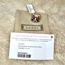 Gucci  Sterling Silver Boston Terrier Enamel Bosco Ring 7.5 Photo 8