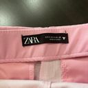 ZARA Pink Asymmetrical Mini Skort Photo 2