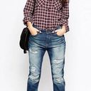 Scotch & Soda Maison Scotch L’Adorable Boyfriend Ripped Blue Jeans Photo 0