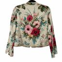 J.Jill  RE: Open Front Eyelet Floral Light Blazer Jacket Sz S Photo 1