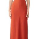 ALC Frank A.L.C. Orange Crepe Margot Gown Size 2 US $595 Photo 0