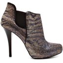 Guess  glitter heel booties sparkle sequin size 8.5 Photo 1