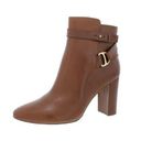 Ralph Lauren Lauren  Womens Madelyn Leather Booties Ankle Boots Shoes 10 Photo 0