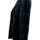 J.Crew  Sophie Black Watch Plaid Sweater Blazer In Navy Black Size Small Photo 5