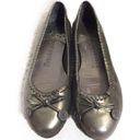 Jack Rogers  | flats gray patent bow tie 6.5 Photo 1