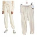 Citizens of Humanity  Laila Casual Fleece Pants Joggers Twilight Cream Size Large Photo 0