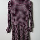 Equipment  Houndstooth Midi Dress Womens Size 00 Photo 6