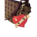 XOXO Vintage  Heart Purse Preppy Retro Y2K Bag Flawed Charm Photo 8