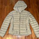 Puffy Coat Green Size M Photo 0