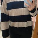 American Eagle Striped Knit Sweater Photo 0