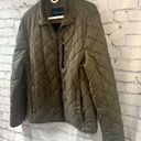 Cole Haan  Olive Green Quilted Winter Jacket Women’s Size Small Photo 1