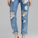 One Teaspoon  Awesome Baggies Destroyed Jeans in Blue 25 Photo 0