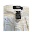 REWASH  womens white distressed shorts Photo 3