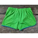 Patagonia  Womens Polyester Green Blue Shorts Running Jogging Photo 7