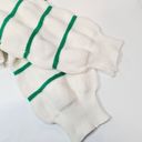 superdown  Sophia Stripe Sweater in White & Green Photo 5