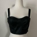 New Look NWT  Leather Style Corset Top Photo 0