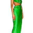 The Sei x Revolve One Shoulder Cut Out Gown in Palm 2 New Womens Long Dress Green Photo 11