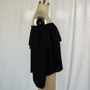 Wilfred  Aritzia Off The Shoulder Ruffle Blouse in Black Photo 2