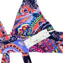 Anne cole  NEW $64 Women's Abstract-Print Shirred Bralette Bikini Top S Photo 3