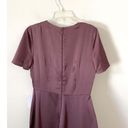 Show Me Your Mumu  Rome Twist Satin Gown Dress Plum Purple Size XXS NEW Photo 8