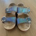 Dansko  Sophie platform sandal iridescent buckles wood sole women’s size 40 Photo 7