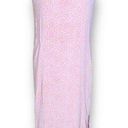 J.Jill Vintage  Dress Pink White Ditzy Floral Print Sleeveless Scoopneck Maxi Photo 0